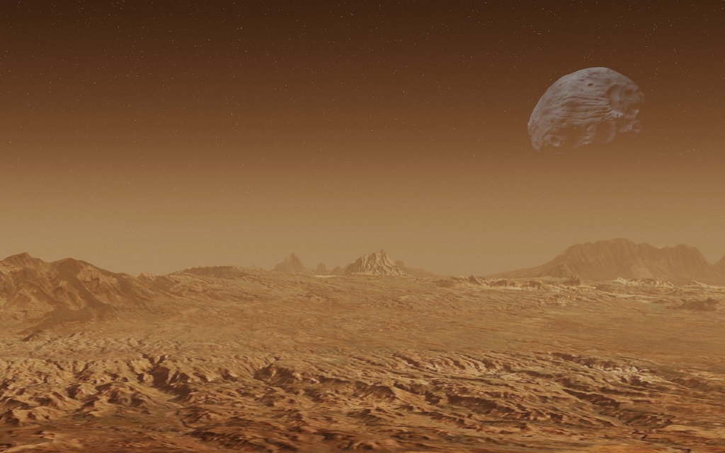 Марс – първата планета в Слънчевата система след Земята, към